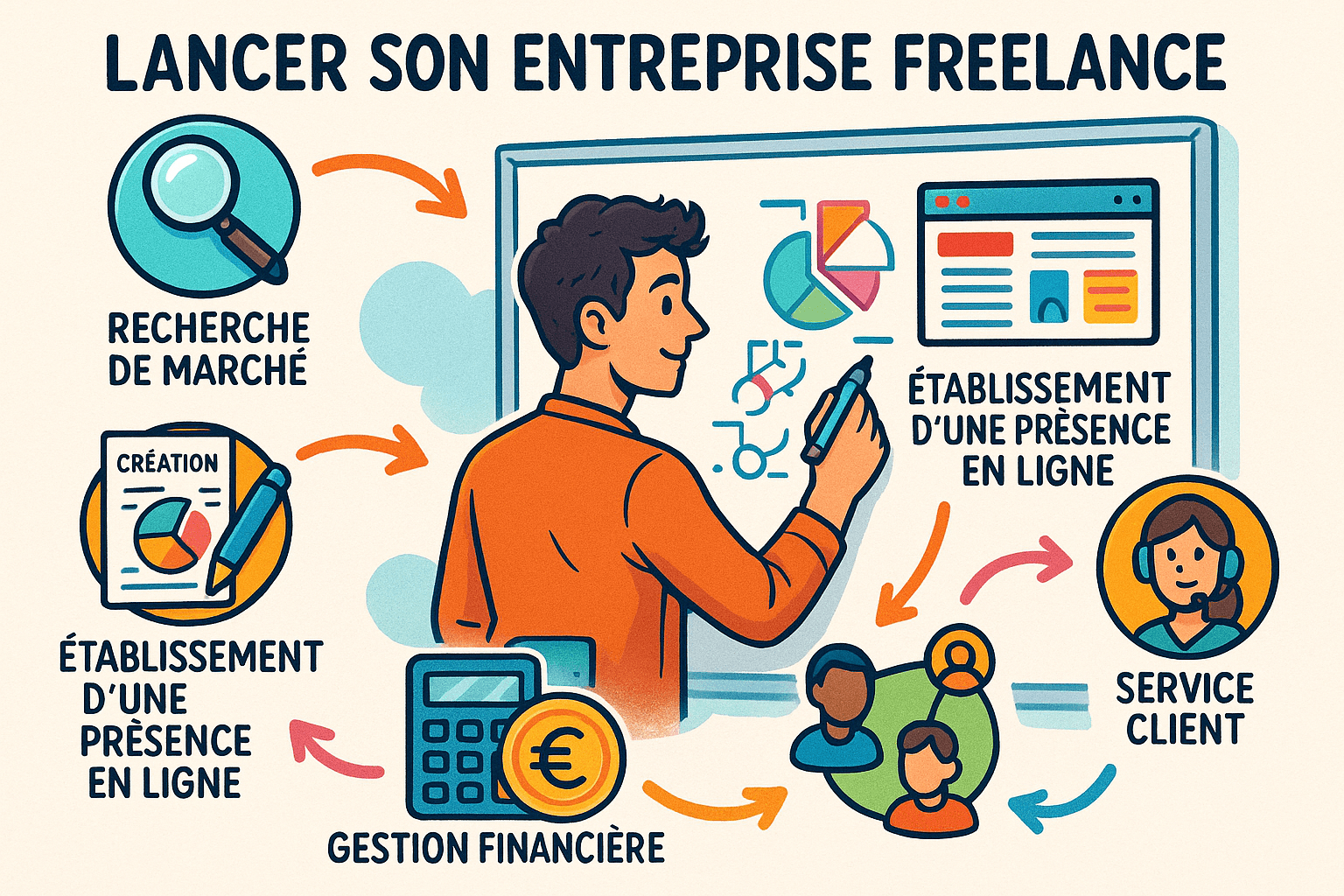 Lancer Son Entreprise Freelance : Les Étapes Cruciales à Suivre